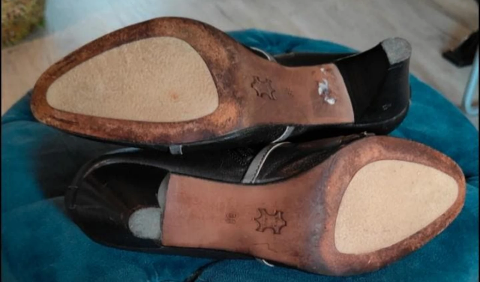 Vintage zwart met grijze enkellaarsjes Ixos maat 38 – photo 6